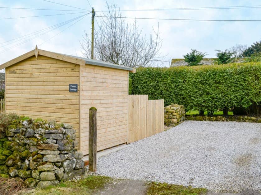 Parking area | Poppy Cottage, Hebden, near Grassington