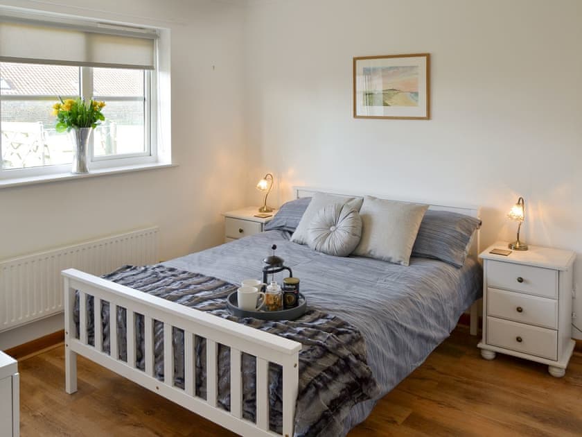 Relaxing double bedroom with Freeview TV | The Chase, Walcott, near North Walsham