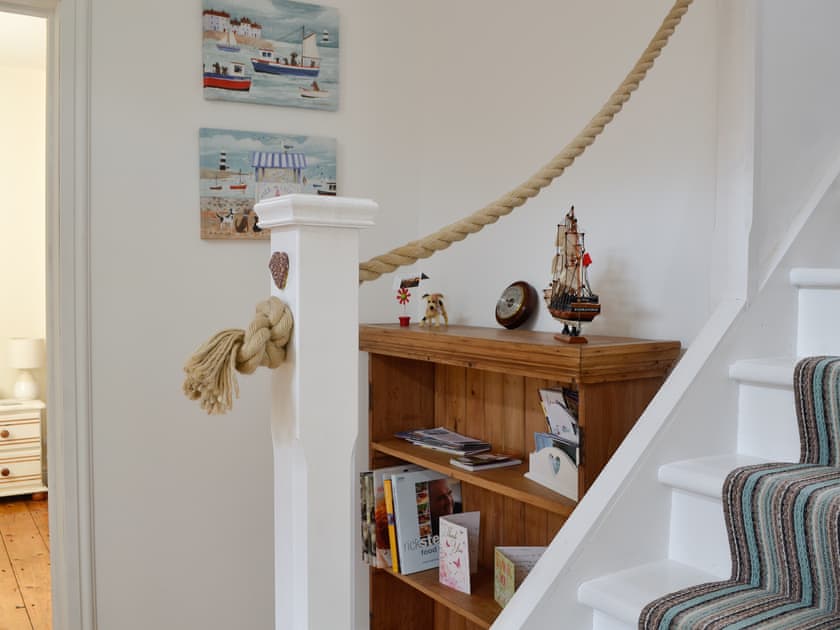 Hallway and stairs | Salty Dog, Findochty, near Buckie