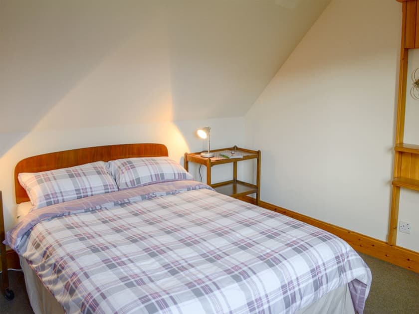 Comfy double bedroom | Lower Brae, Strath Oykel, by Ardgay