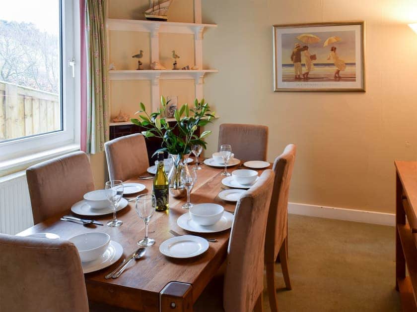 Dining room | Puzzle Corner, Sandsend, near Whitby