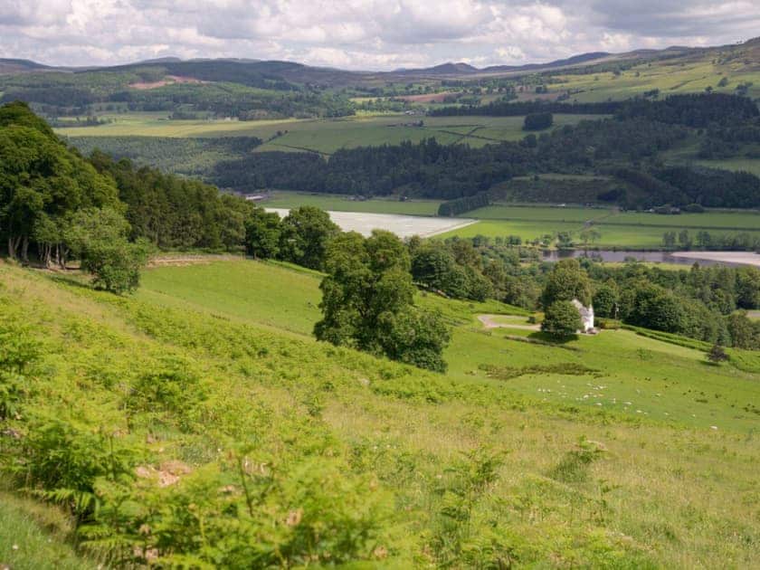 Dramatic landscape location | Castle Peroch - Kinnaird Estate Cottages, By Dunkeld, Pitlochry