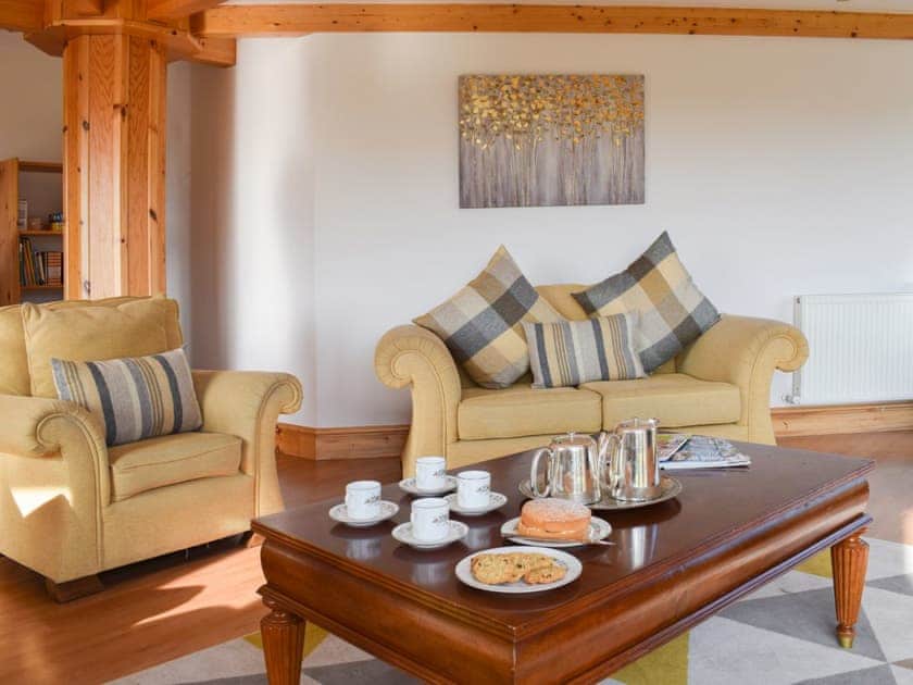 Cosy and inviting living area | The Roundel, Balmullo, near St Andrews