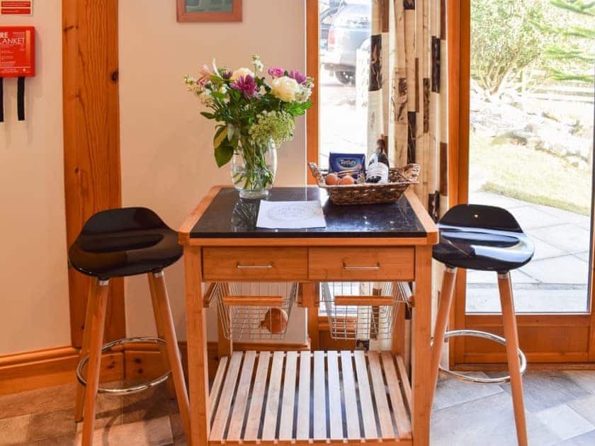 Butcher’s block and welcome pack | The Roundel, Balmullo, near St Andrews