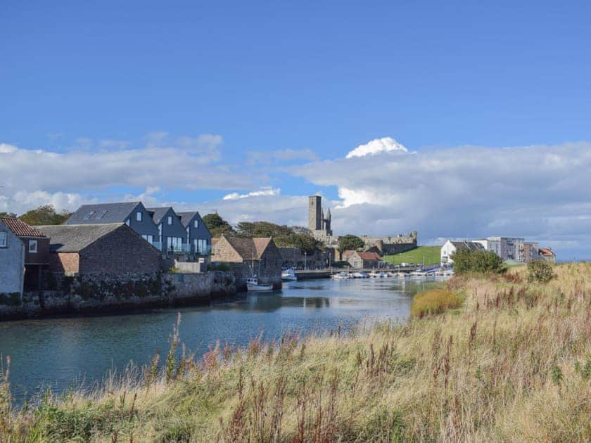 The picturesque harbour at St Andrews | The Roundel, Balmullo, near St Andrews