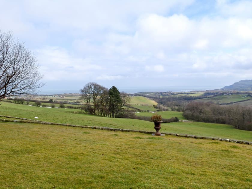 Commanding views over countryside and coastline | White Rose Cottage, Fylingthorpe, near Whitby
