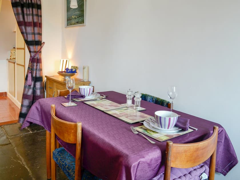 Dining area in the cosy living/dining room | View Cottage, Settle