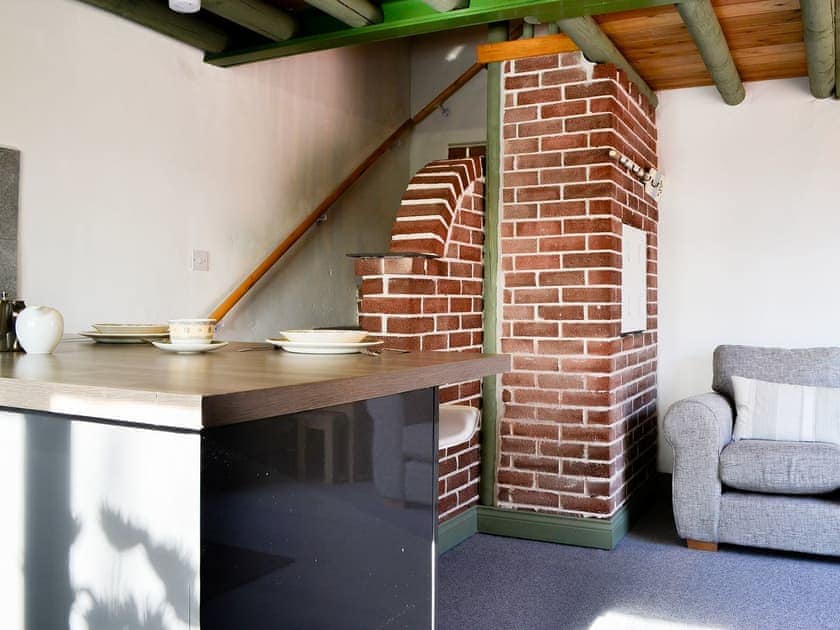 Spacious and airy with beamed ceilings throughout | Lucy’s Lodge - Doddick Farm Cottages, Threlkeld, near Keswick