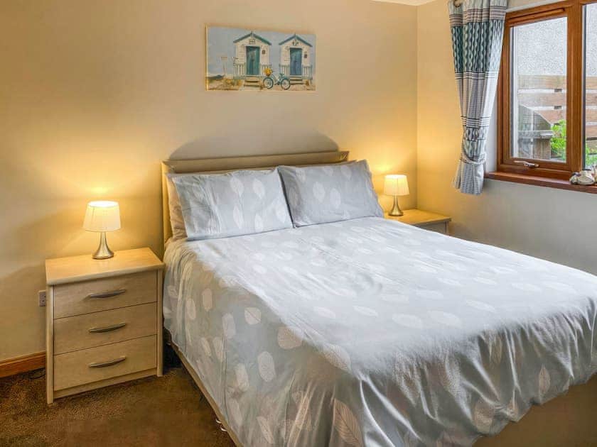 Comfy double bedroom | The Beachcomber, Cairnbulg, near Fraserburgh