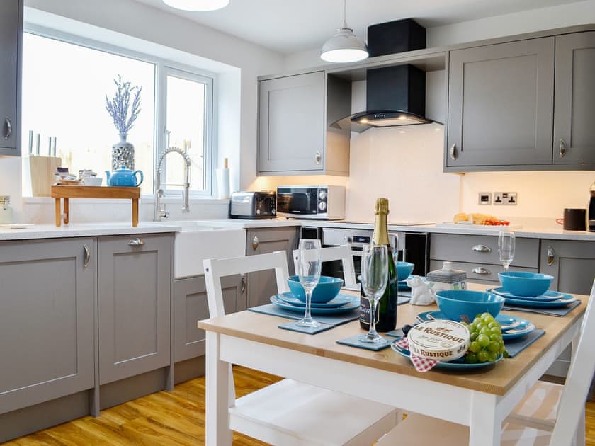 Delightful farmhouse style kitchen/dining area | Key to the Esk, Longtown, near Carlisle