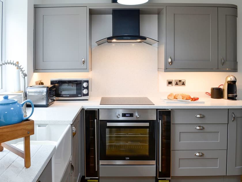 Well-appointed and beautifully fitted kitchen | Key to the Esk, Longtown, near Carlisle