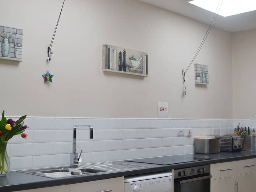 Light, bright and airy kitchen with access to utility room | Loramore, Aviemore