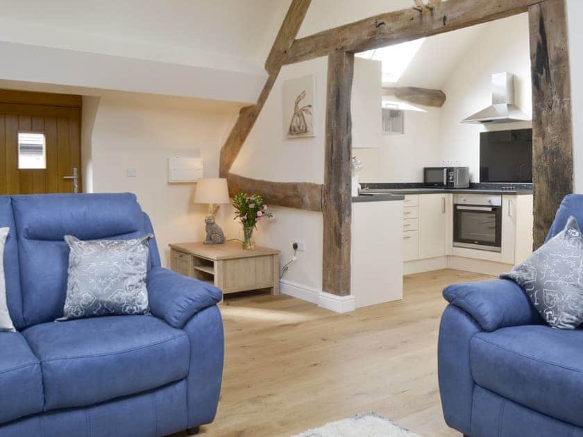 Characterful open-plan living space | No. 2 Ash Cottage - Six Ash Cottages, Six Ashes, near Bridgnorth