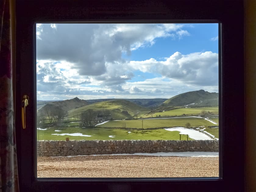Stunning views from the bedroom | Speedwell Corner - Jericho Farm - Jericho Farm, Earl Sterndale, near Buxton