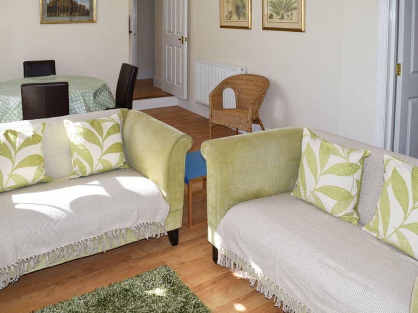 Light and airy living and dining room | Church St 1, Lower Apartment, Salcombe