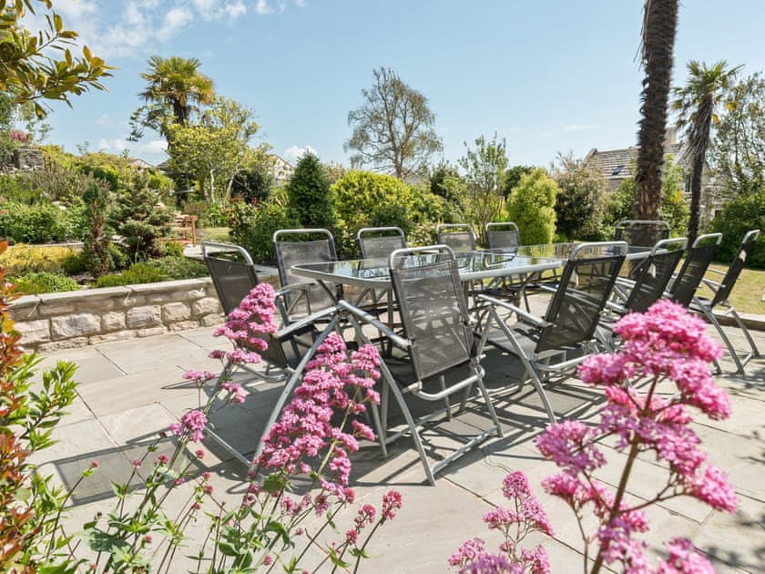Sitting out area | Newton Manor House, Swanage, Isle of Purbeck