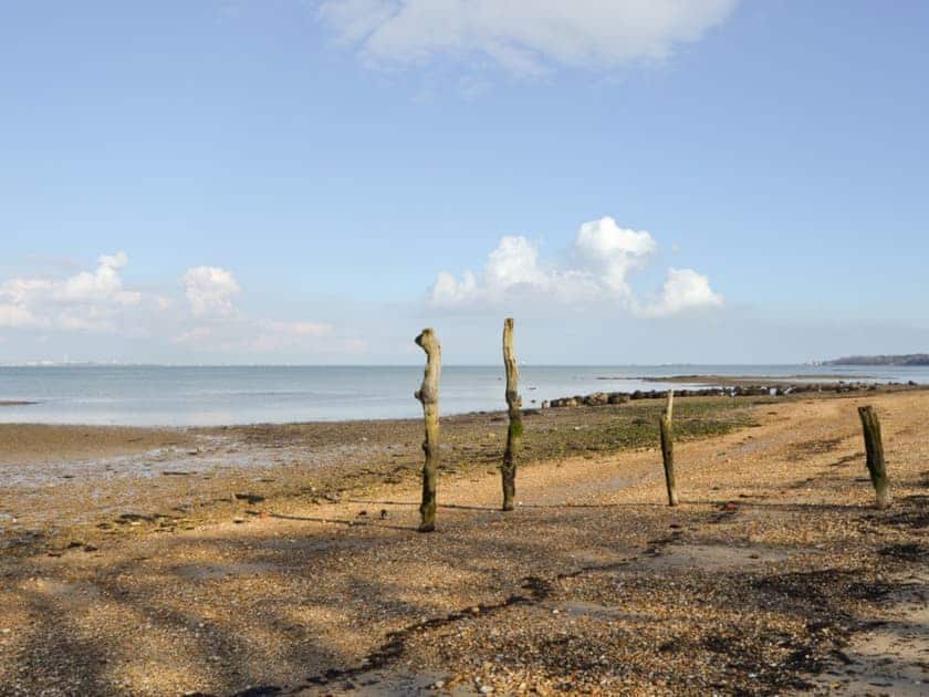 Wonderful views at the nearby beach at Ryde | Stonecot, Wootton Bridge, near Ryde