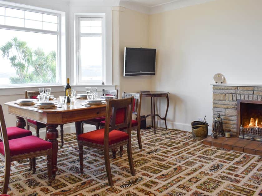 Light and airy dining room | Harport, Lamlash, Isle of Arran