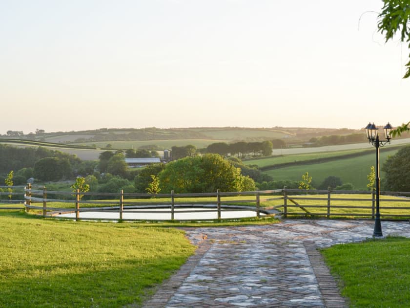 Stunning Devon countryside views | Combe View - Lower North Radworthy Cottages, Heasley Mill, near South Molton