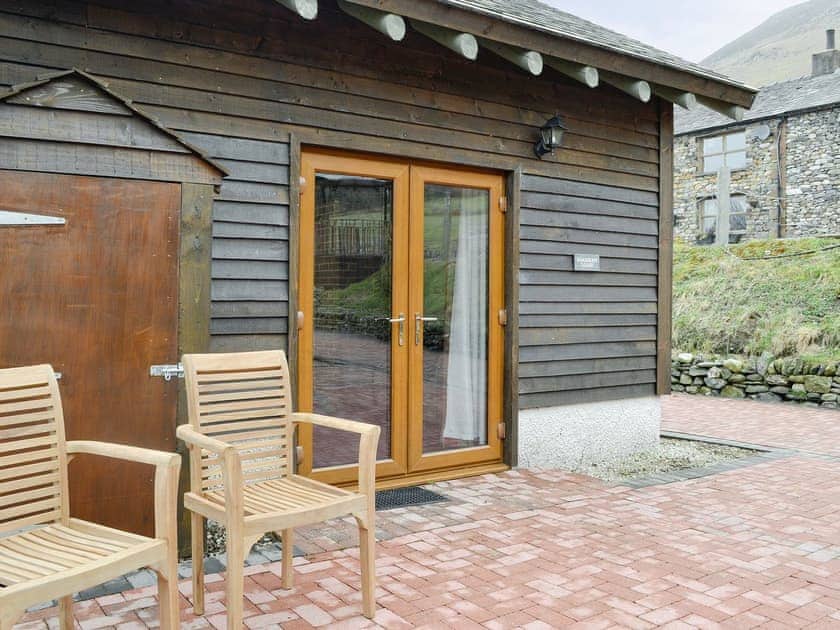 Attractive detached timber lodge | Harrison&rsquo;s Lodge - Doddick Farm Cottages, Threlkeld, near Keswick