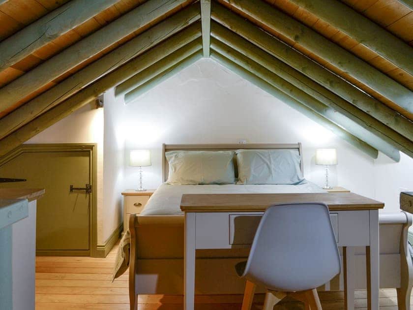 Peaceful double bedroom | Harrison’s Lodge - Doddick Farm Cottages, Threlkeld, near Keswick