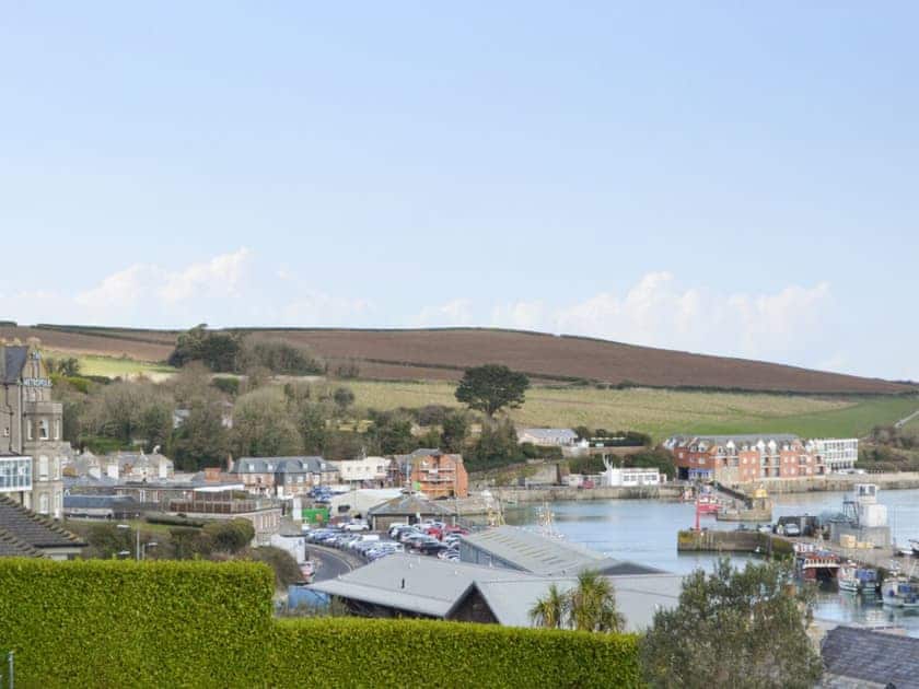 Lovely view over the harbour from the balcony | Spring Tides, Padstow