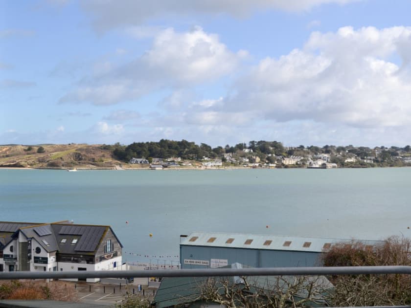 Stunning sea view from the balcony | Spring Tides, Padstow