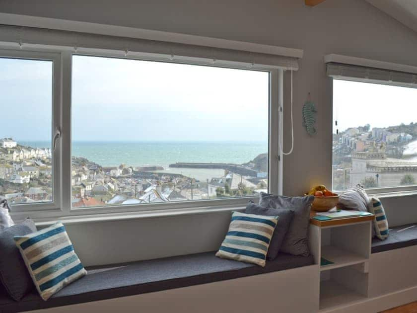 Fantastic views of Mevagissey harbour | Penfose Apartment, Mevagissey