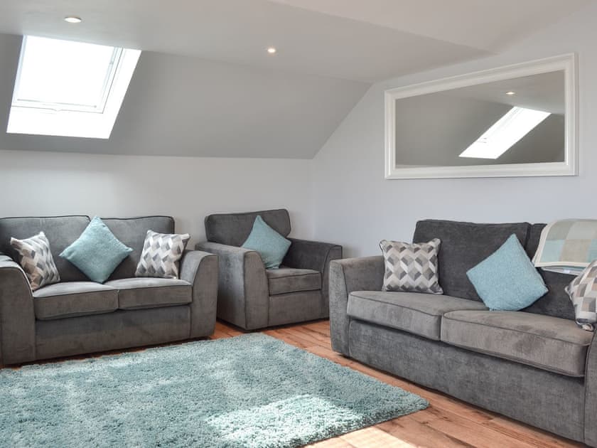 Lounge area | Penfose Apartment, Mevagissey