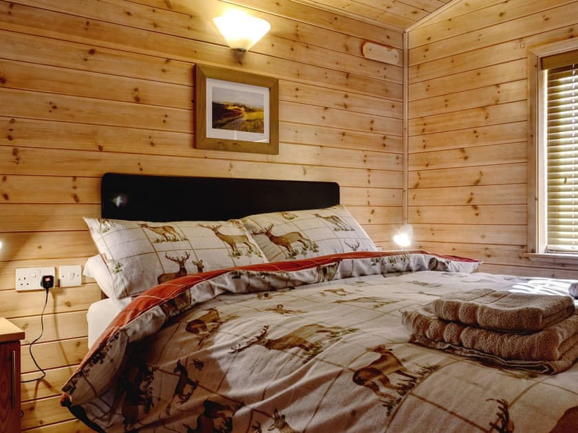 Comfortable double bedroom | Glas Doire Lodge, Glen Roy, near Fort William