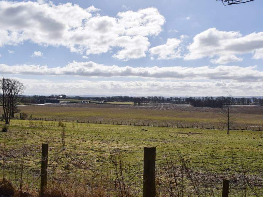 Wonderful views over the surrounding countryside | Lime Tree Cottage - Inzievar, Oakley, near Dunfermline