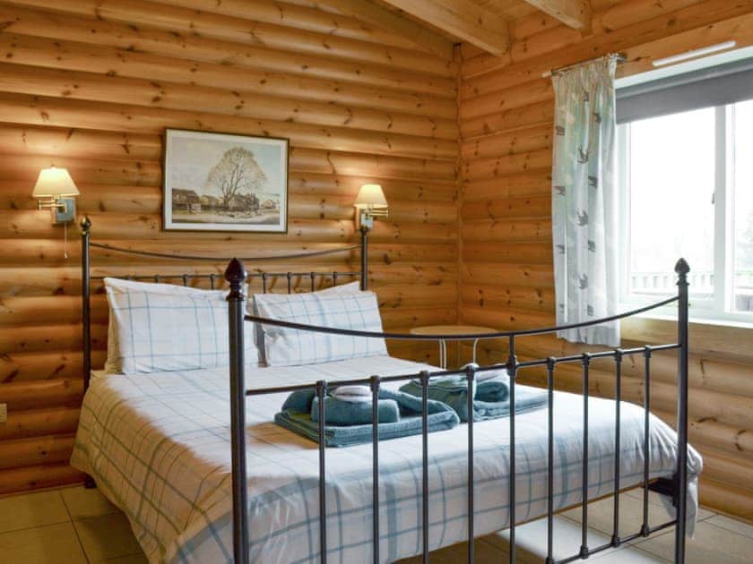 Comfortable double bedroom | Kingfisher Lodge - Mackinder Farms, Brayton, Selby