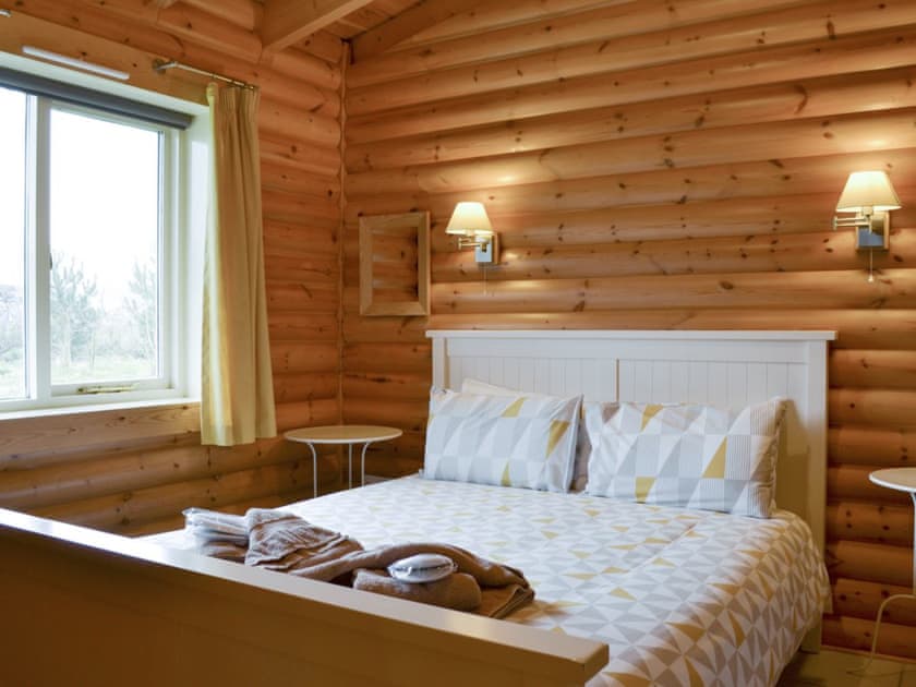 Relaxing double bedroom | Mallard Lodge - Mackinder Farms, Brayton, Selby