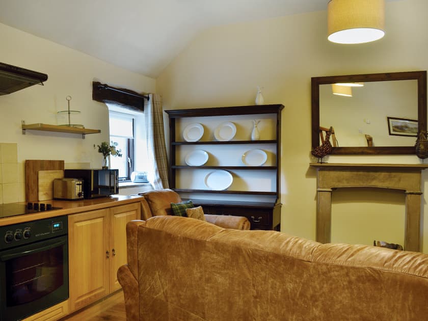 Light and airy open plan living space | Tom Boys Cottage - Wolfscote Grange, Hartington near Bakewell