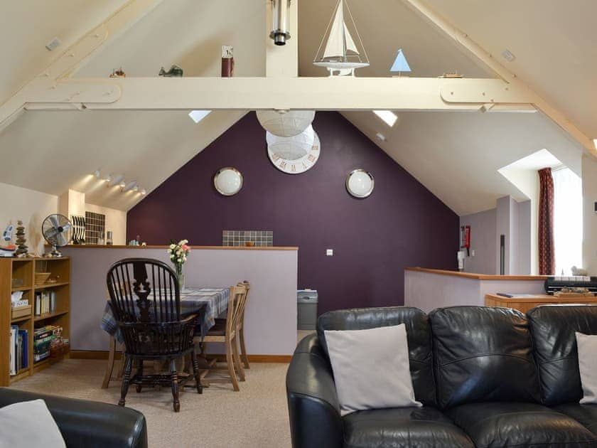 Open plan living space | The Bait Shed, Filey