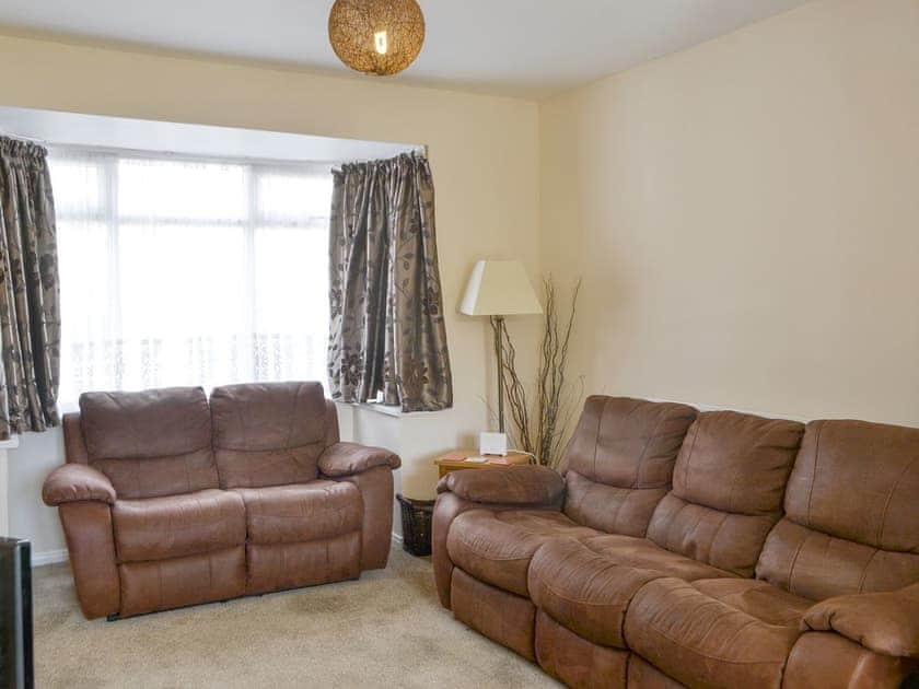 Comfy seating within living room | Sea Breeze, Amble, near Warkworth