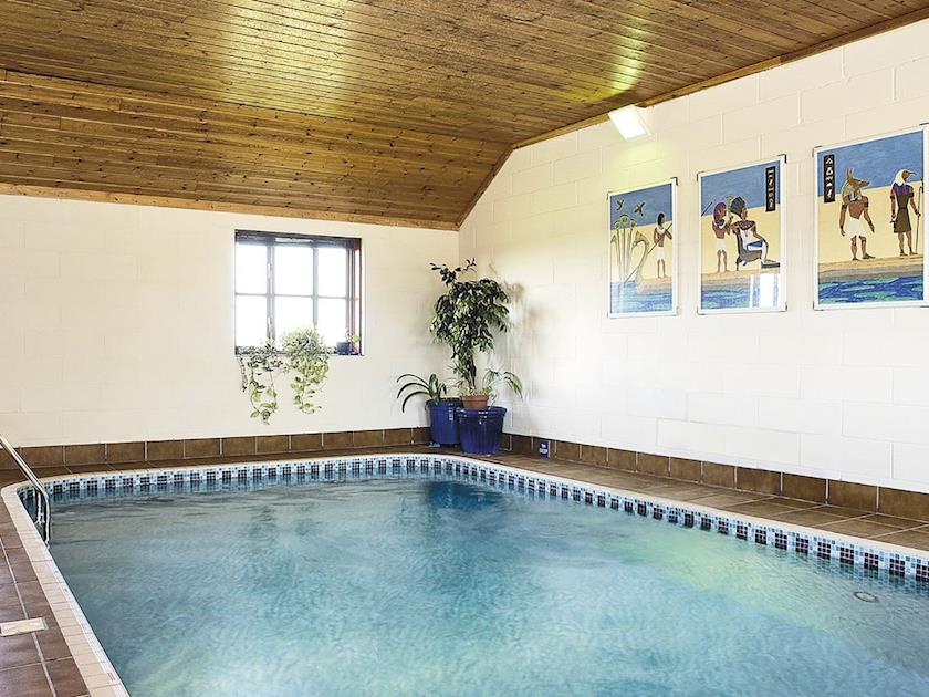 Shared indoor heated swimming pool | Lancombe Country Cottages L, Higher ChilfromeHigher Chilf