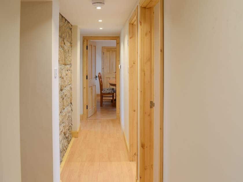 Hallway with quirky decor | Sheaf Dale, Portmahomack, near Tain