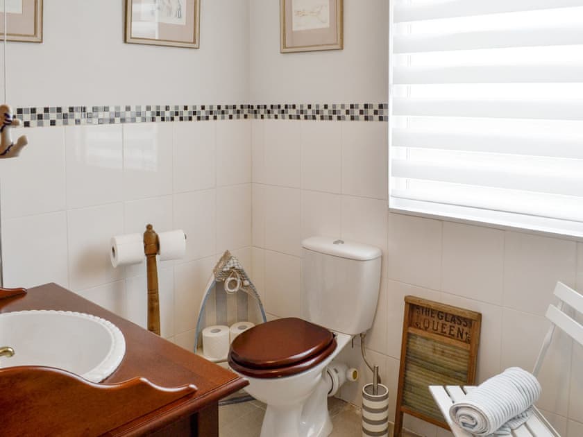 Shower room with shower cubicle and toilet | Craig Hall, Drummore, near Stranraer
