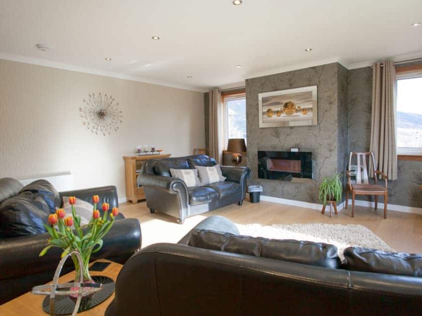 Stylish living room | Strone Farm House, Banavie, Fort William