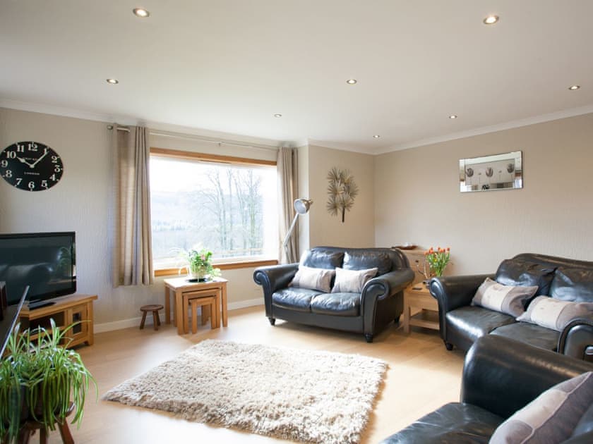 Welcoming living room | Strone Farm House, Banavie, Fort William