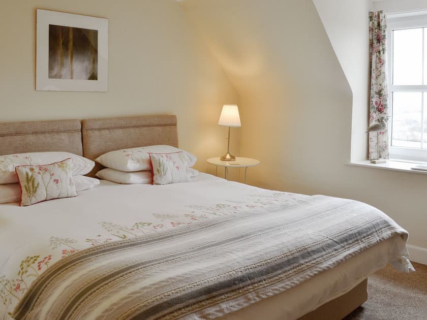Comfortable bedroom | Glenhowl Lodge, Dalry, near Castle Douglas