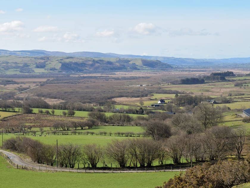 Local view across Cors Caron | Tynlone Villa, Swyddffynnon, near Devils Bridge