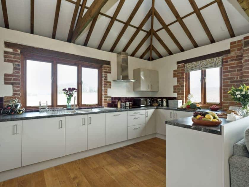 Contemporary styled kitchen | Elmtree Barn, Skeyton, near North Walsham