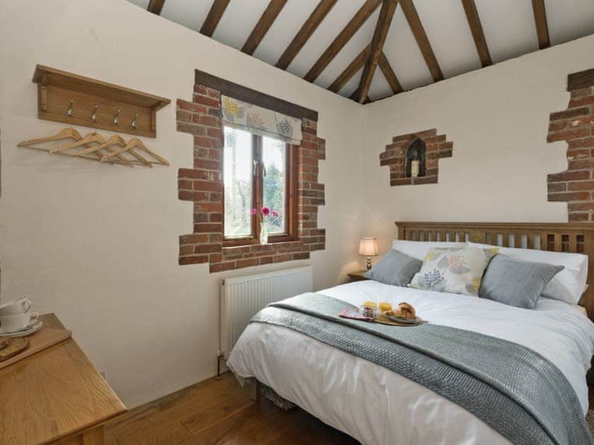 Tastefully furnished double bedroom | Elmtree Barn, Skeyton, near North Walsham