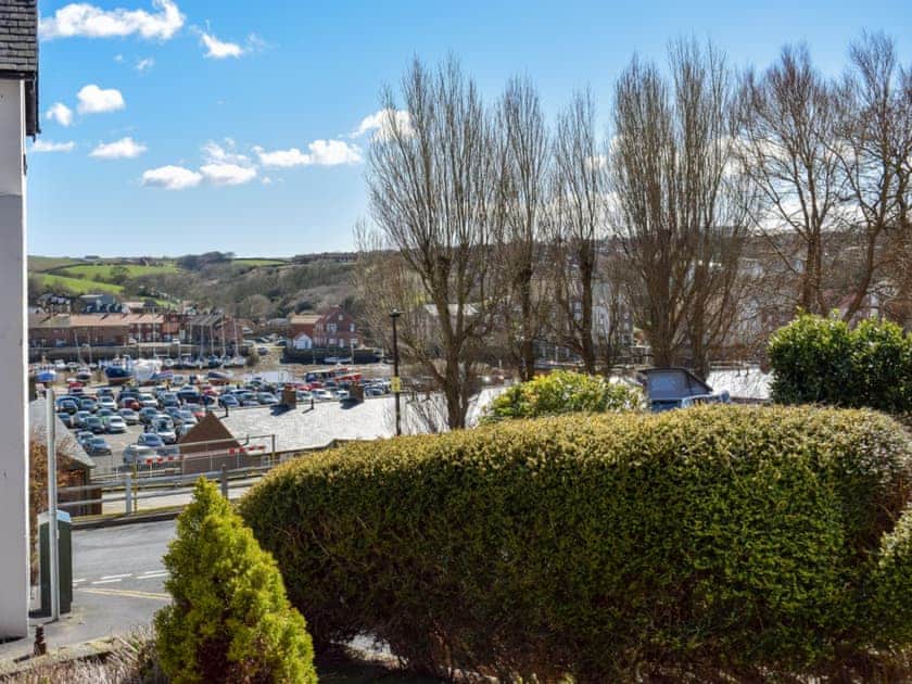 Side views of Whitby marina from the garden | The Albion, Whitby