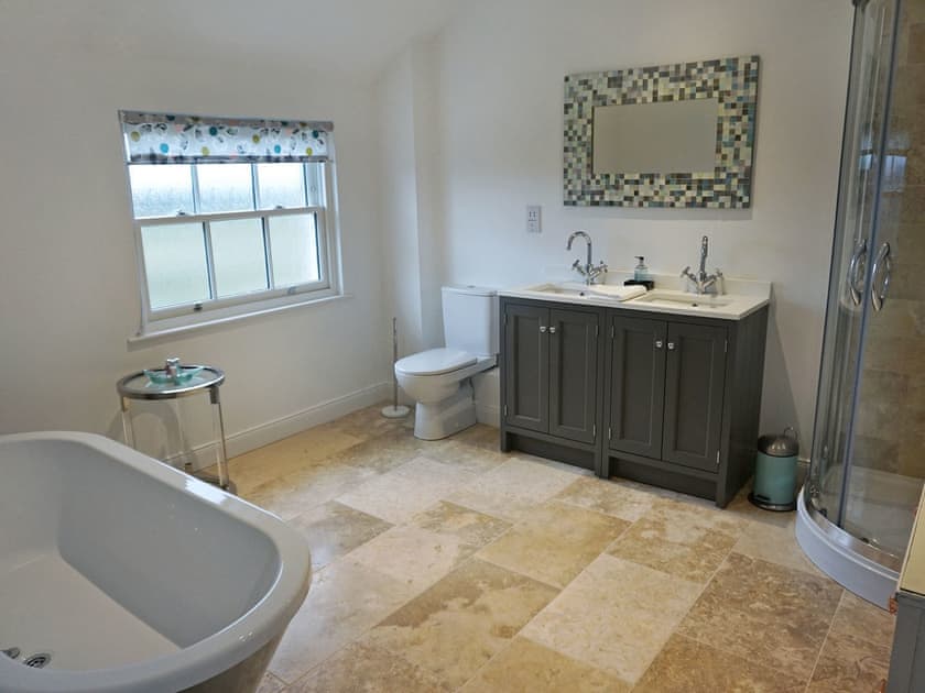 Stylishly furnished double bedroom | Garden House, Thimbleby, near Northallerton