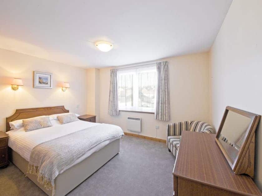 Comfortable double bedroom | Esplanade Court, Oban, Argy