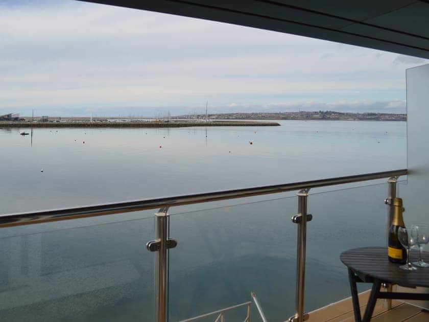 Amazing view from the balcony | Captain’s Suite - Crabbers’ Wharf, Portland