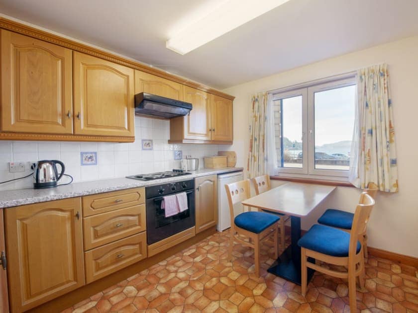 Delightful well equipped kitchen/ dining room | Esplande Apartment, Oban, Argyll